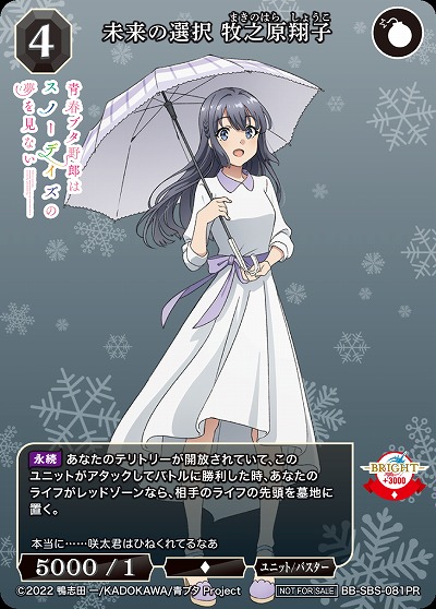 未来の選択 牧之原翔子(PR) 【BB/SBS/081PR】